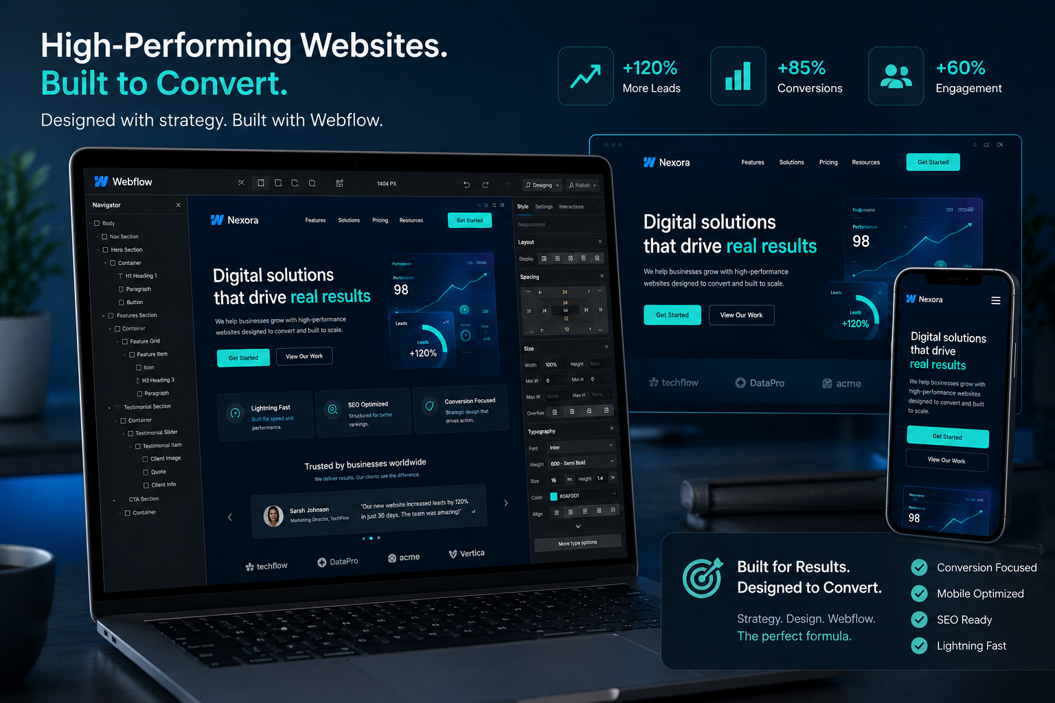 How a Webflow Expert Builds Sites That Actually Convert - Shihab Morshed